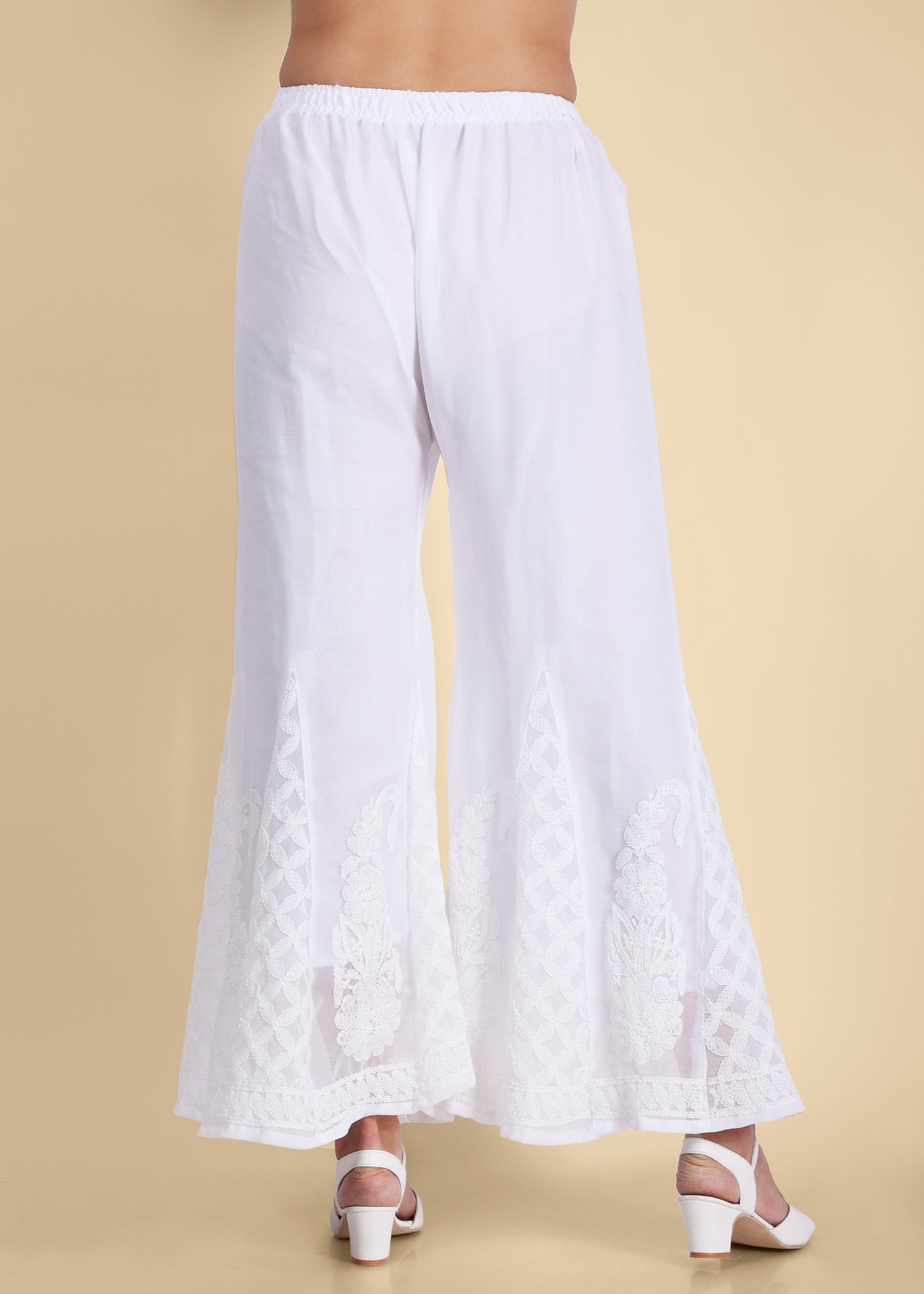 Saba Hand Embroidered Kalidar Plazo.