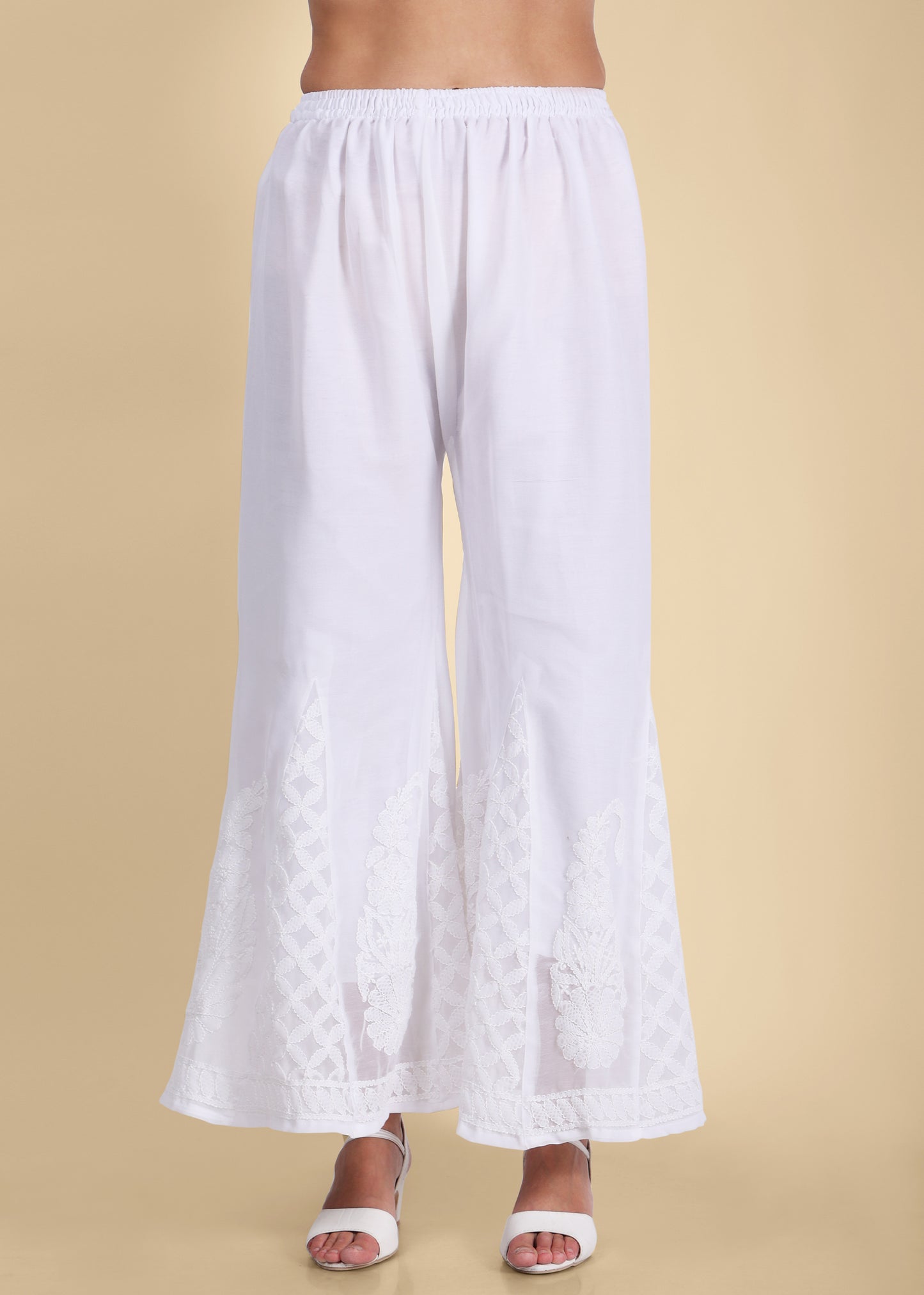 Saba Hand Embroidered Kalidar Plazo.