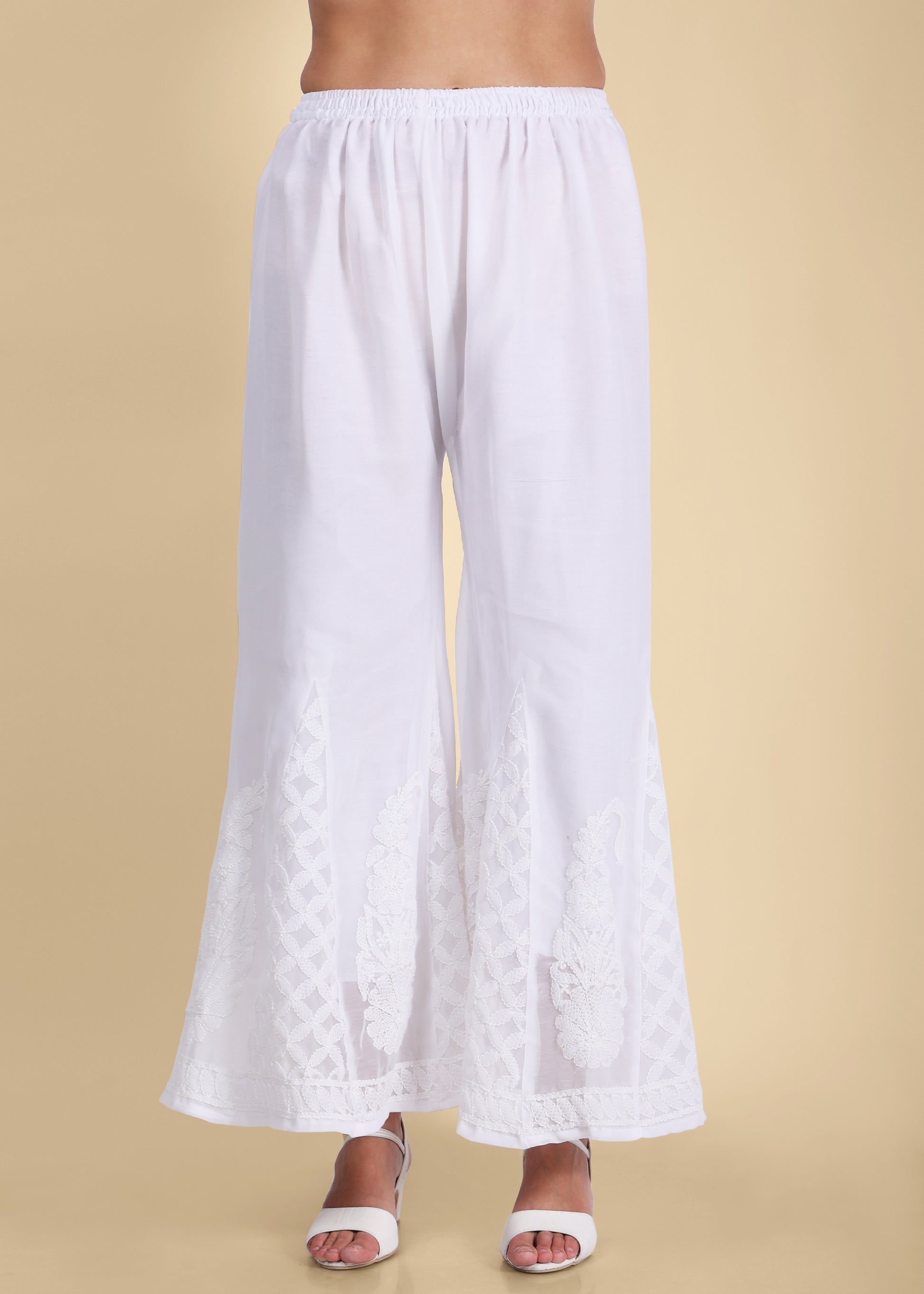 Saba Hand Embroidered Kalidar Plazo.
