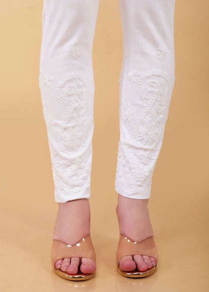 Hand Embroidered Chkankari  Pant