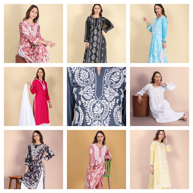 Syrish - Shop Handmade Lucknow Chikankari clothes for Women | Syrish